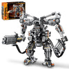 HIGH GODO Black Empire Mech Building Blocks Set for mature-themeds  Motorized Robot Building Toy with Multiple   Combat protective covering Style Warrior Collectible Gifts for Fans Man Boys Ages 8+ (684 Pieces)