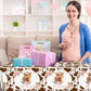 Hakoti 3Pack Holy Cow Tablecloth,Cow Baby Shower Decorations Brown Cow Print Rectangular Plastic Table Cover For Birthday Party