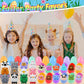 Prefilled Easter Eggs With Animal Pop Toys,24 Pcs Filled Easter Eggs For Egg Hunt,Easter Basket Stuffers For Kids,Easter Party F