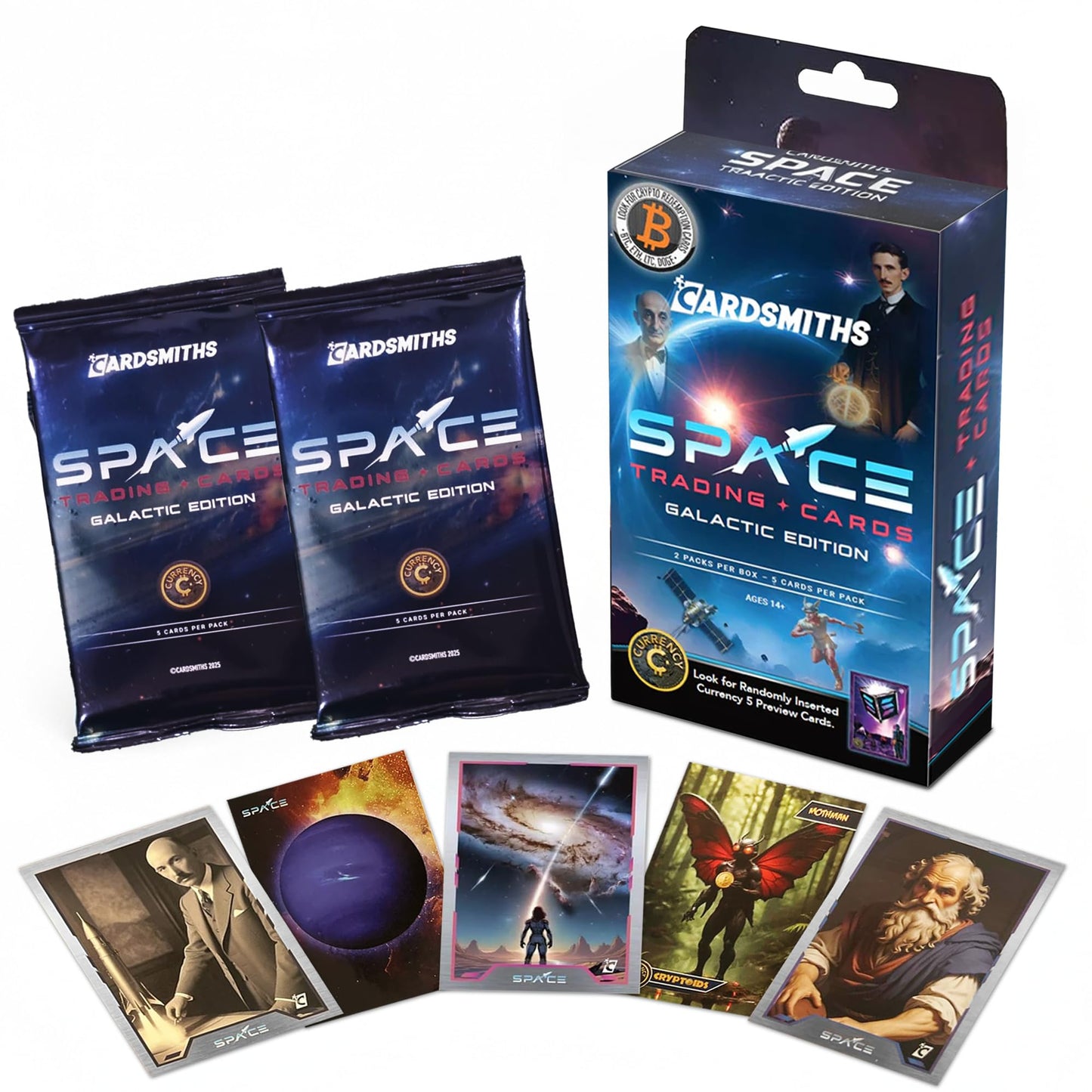 Cardsmith Space Trading Card Galactic Edition Collector Box