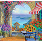 Buffalo Games 300 Piece Jigsaw Puzzle - Warmth of The Mediterranean, Large Size, Multicolor, Model 22121, Perfect for Game Nights