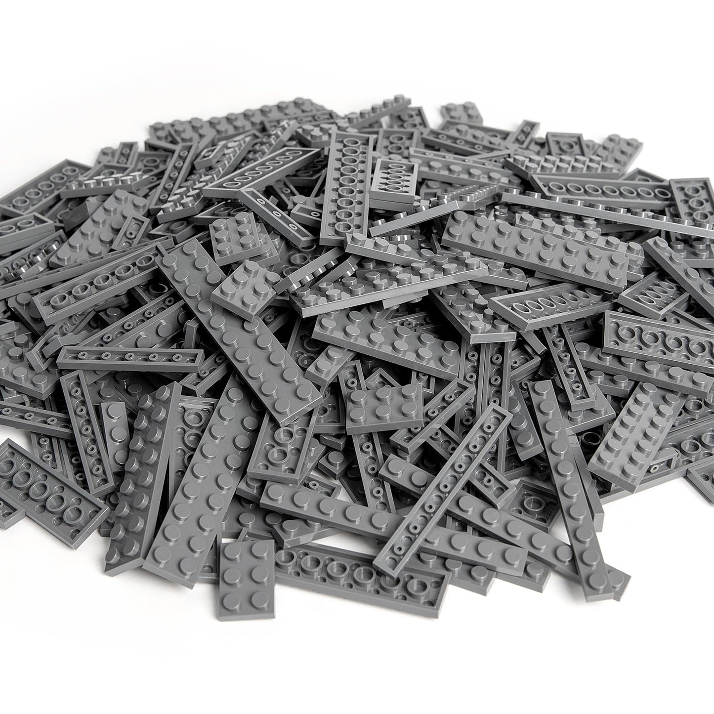 Mannidoo 360 Pieces Flat Building Plates, 12 Sizes Multipacks Compatible With All Major Brands, Small Flat Platform Base For Bri