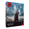 USAOPOLY The Witcher Skellige 1,000 Piece Jigsaw Puzzle - Geralt Artwork, Officially Licensed, Blue, Model TOP-PZ050