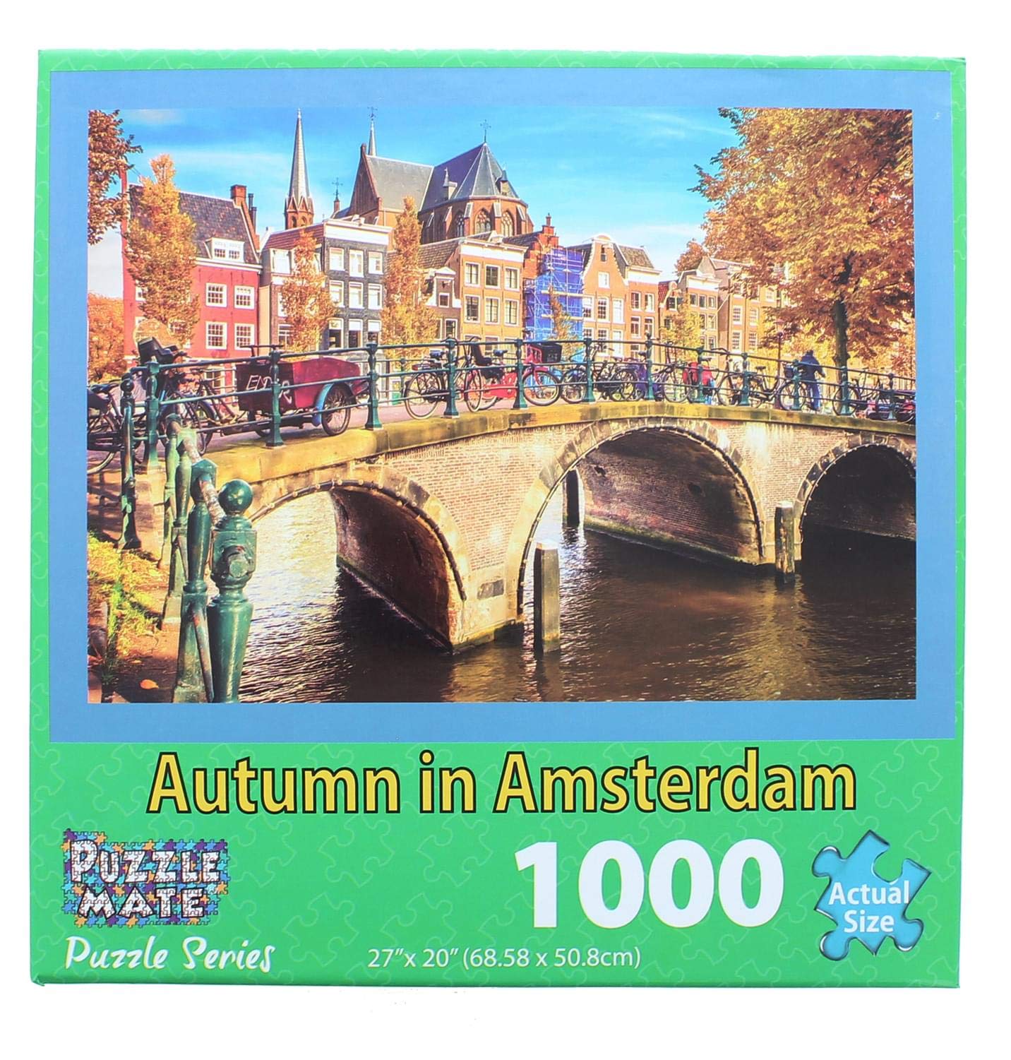 Autumn In Amsterdam Puzzle 1000 Pieces 27' X 20'