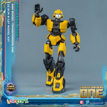 Yolopark Bumblebee Transformers Toy (B-127) Cog-Less Mode,4.92 Inch Highly Articulated Transformers One Toys For Boys Girls 8 Ye