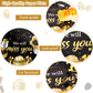 96pcs We Will Miss You Party Paper Plate and Napkin Farewell Party Decoration Going Away Party Disposable Tableware Set Gold and