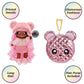Na! Na! Na! Surprise Glam Series Cali Grizzly Fashion Doll And Metallic Bear Purse, Pink Hair, Cute Fuzzy Hat Outfit & Accessories, 2-In-1 Kids Gift, Toy For Girls And Boys Ages 5 6 7 8+ Years