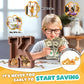 Summidate Wooden Letter Piggy Bank  Extra Thick Large Capacity Piggy Bank for Kids Boys Girls Toddler  Alphabet K Money Bank| Coin Box Birthday  Christmas  Festival