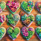 Buffalo Games - Eduard - Heart Succulents - 300 Piece Jigsaw Puzzle For Adults -Challenging Puzzle Perfect For Game Nights - Fin