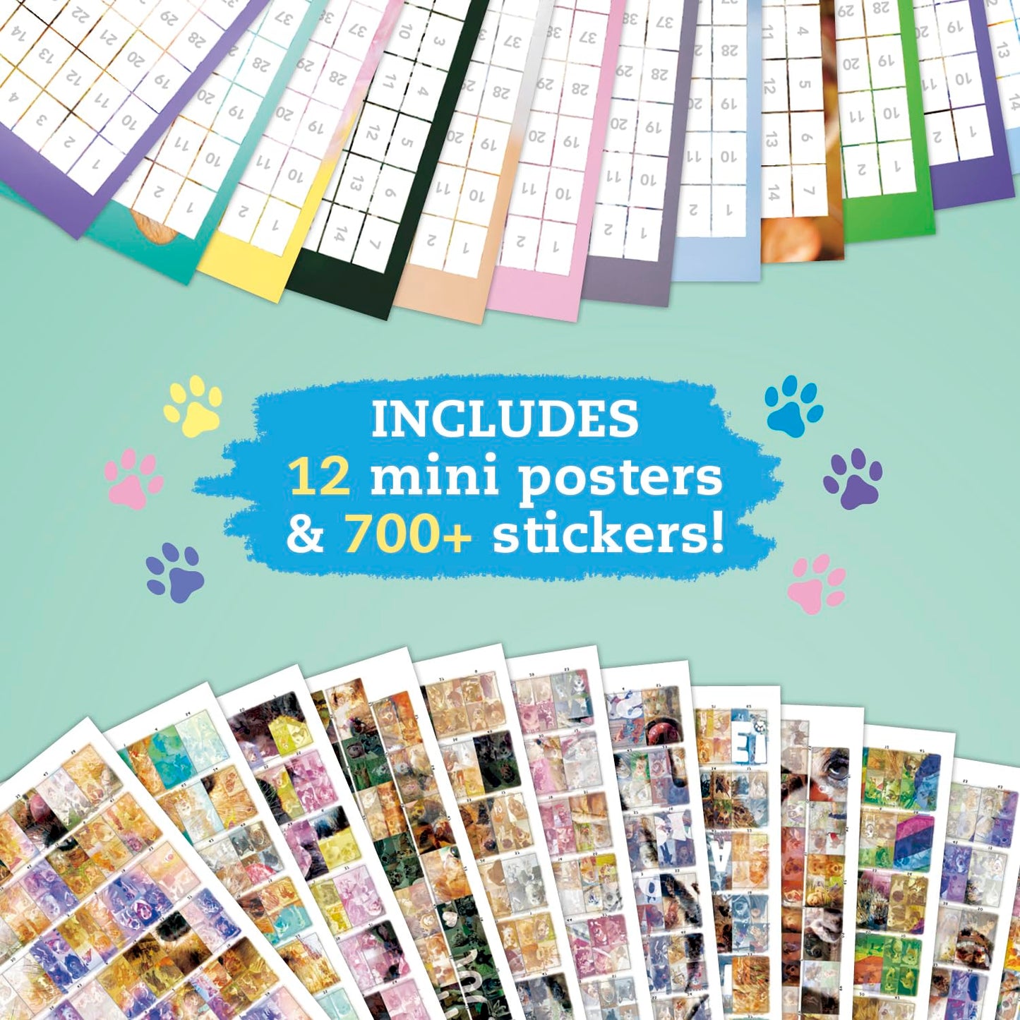 KLUTZ Sticker Photo Mosaic: Dogs & Puppies