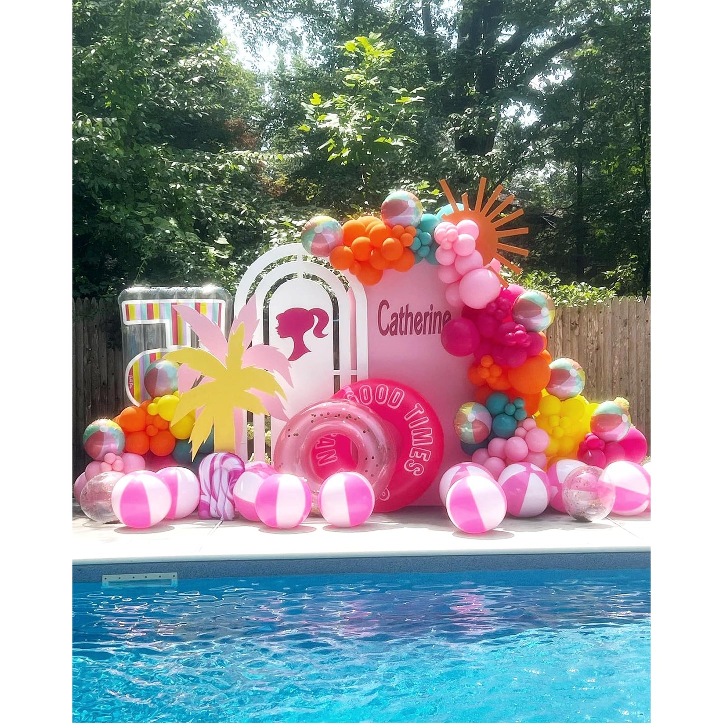 Nisocy Orange Balloon Arch Kit, 102Pcs 18In 12In 10In 5In Burnt Orange Latex Balloon Different Sizes For Fall-Themed Parties, Bi