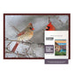 11.25X38.25 Dark Brown Solid Wood Picture Frame Set With Peel & Stick Puzzle Glue Sheets | Interior Depth 0.5 Inches | Dark Brow