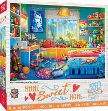Masterpieces 500 Piece Jigsaw Puzzle For Adults And Family - Annie'S Hideaway - 18'X24'