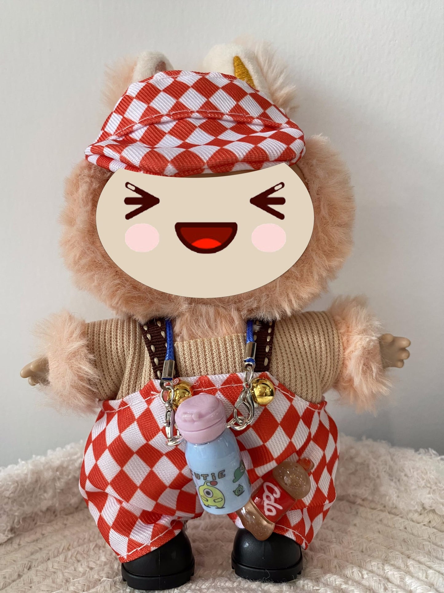 Doll Clothes - Handcrafted Outfit Clothing Set For 17Cm 6.7In Babydoll Cute Dress Chic Garment With Shoes And Accessories(No Dol