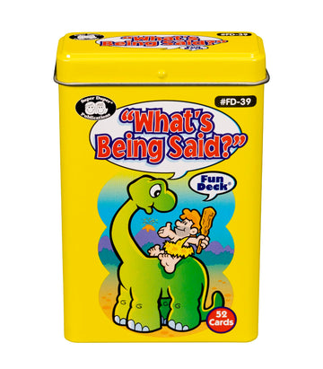 Super Duper Publications | Whats Being Said? Fun Deck Flash Cards | Educational Learning Resource for Children