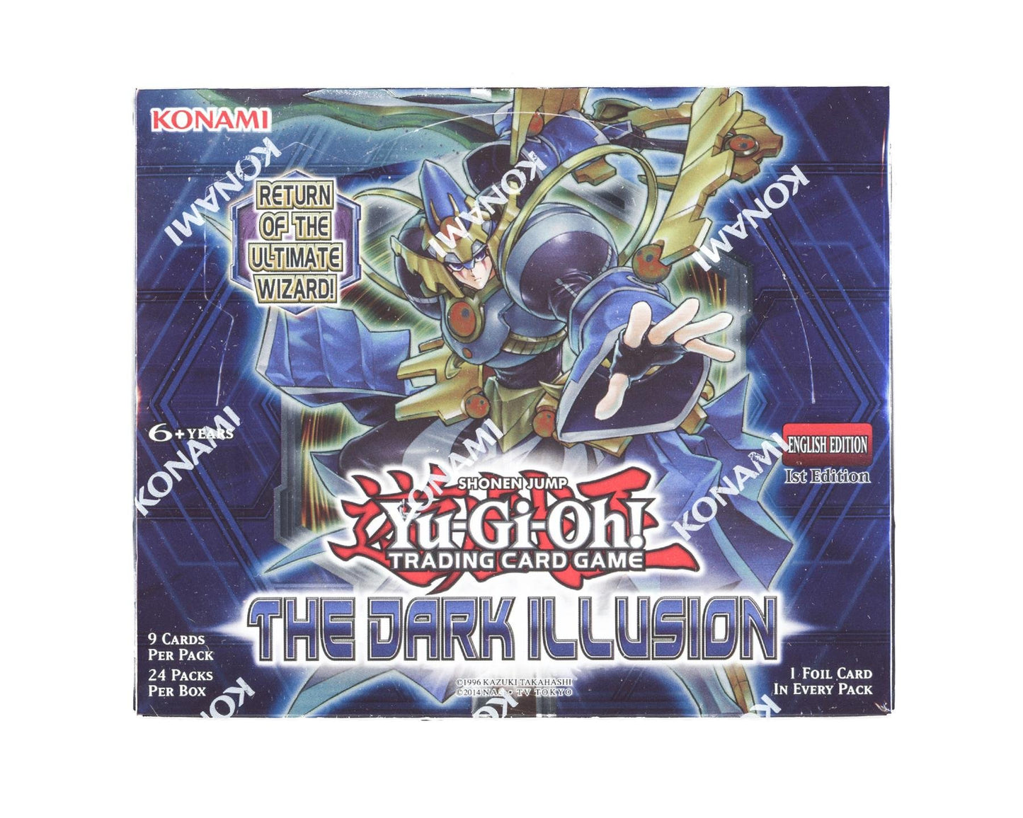 Yu-Gi-Oh! - The Dark Illusion Booster Box (Sealed) 9 Cards Per Pack/24 Packs Per Box.