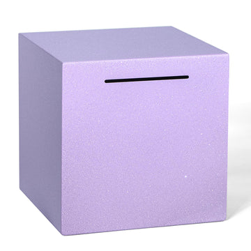 Piggy Bank For Adults Must Break To Open, Unbreakable Adults Piggy Bank Made Of Stainless Steel, Metal Saving Bank (Purple, 7.9-