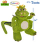 Living Puppets 14-Inch Big Green Dragon Hand Puppet - Fine European Design, Ultra-Soft And Cuddly, Promotes Child Development, S