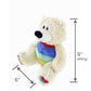 Plushland Rainbow Plush Teddy Bear – Sophie- Plush Bear For Kids- Multicolor-12 Inches