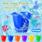 Sratte Beach Sand Buckets and Shovels Sets for Boys Girls, Plastic Beach Pails Sand Toys for Summer Pool Party Favors(24 Packs)