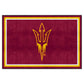 FANMATS 17149 Team Color 59.5 x 88 Rug (Arizona State)