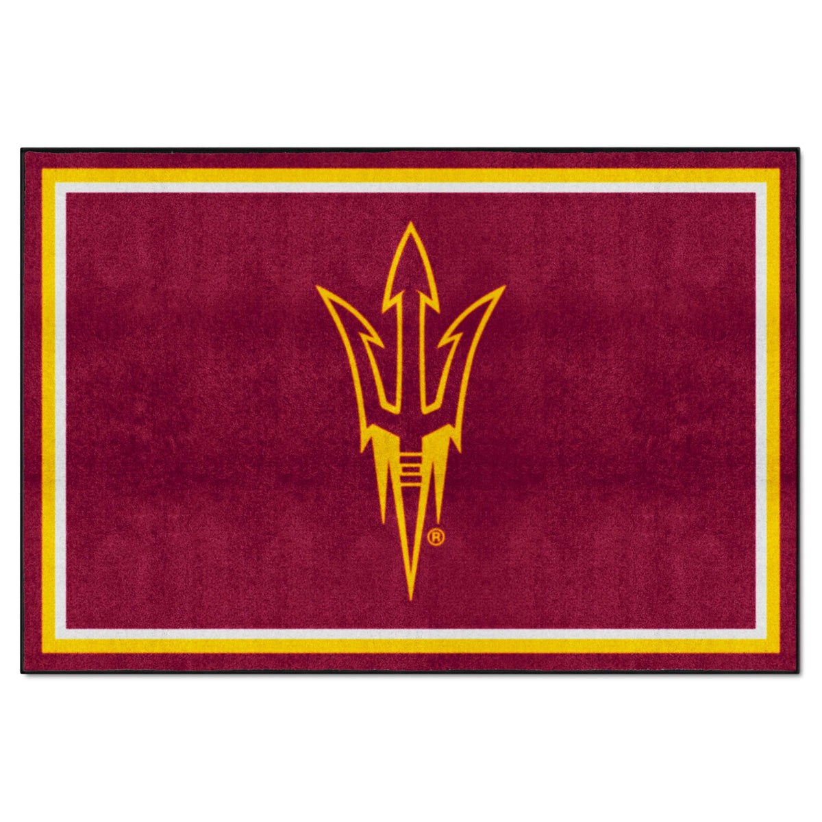 FANMATS 17149 Team Color 59.5 x 88 Rug (Arizona State)
