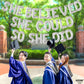 Katchon, Silver She Believed She Could So She Did Balloons - 16 Inch | Congrats Balloons For Congratulations Decorations | Graduation Balloons Class Of 2025 For Graduation Decorations Class Of 2025