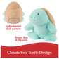GUND Sprout Sea Turtle Plush  enhanced Stuffed Animal for Ages 1 and Up  Green/Brown  10