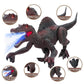 Upgraded Dinosaur Toys For Kids 3-7, Remote Control Spinosaurus With Light Chasing & Spray & Roar, Realistic Dinosaur Toys Xmas Gifts For Boys Age 3-8