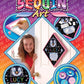 Sequin Art My Name, Penguin, Personalized Name Sparkling Arts and Crafts Picture Kit, Creative Crafts