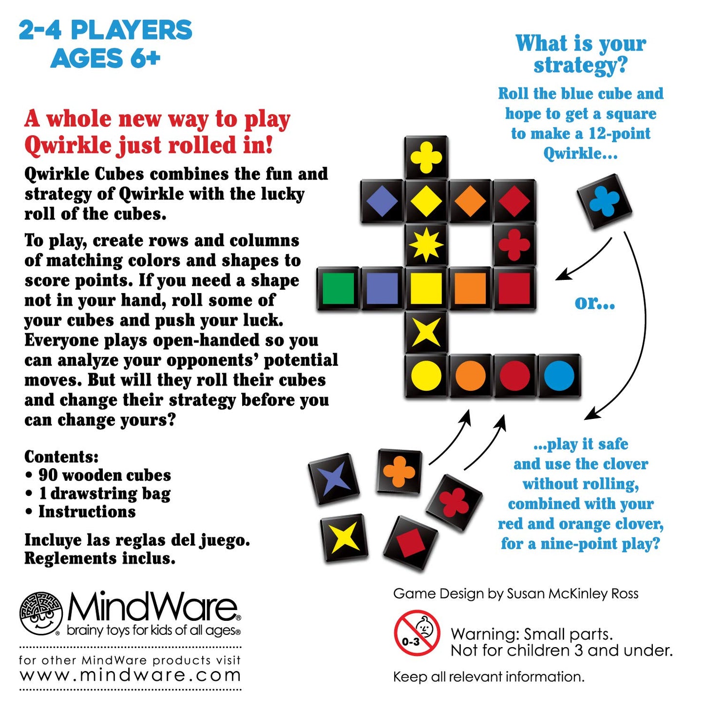 Mindware Qwirkle Cubes