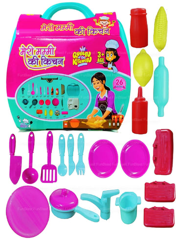 FunBlast Kitchen Set for Kids Girls  Kitchen Toys for Girl Role Play Toys for Girl  Kitchen Play Set Toy for Kid, Pretend Play
