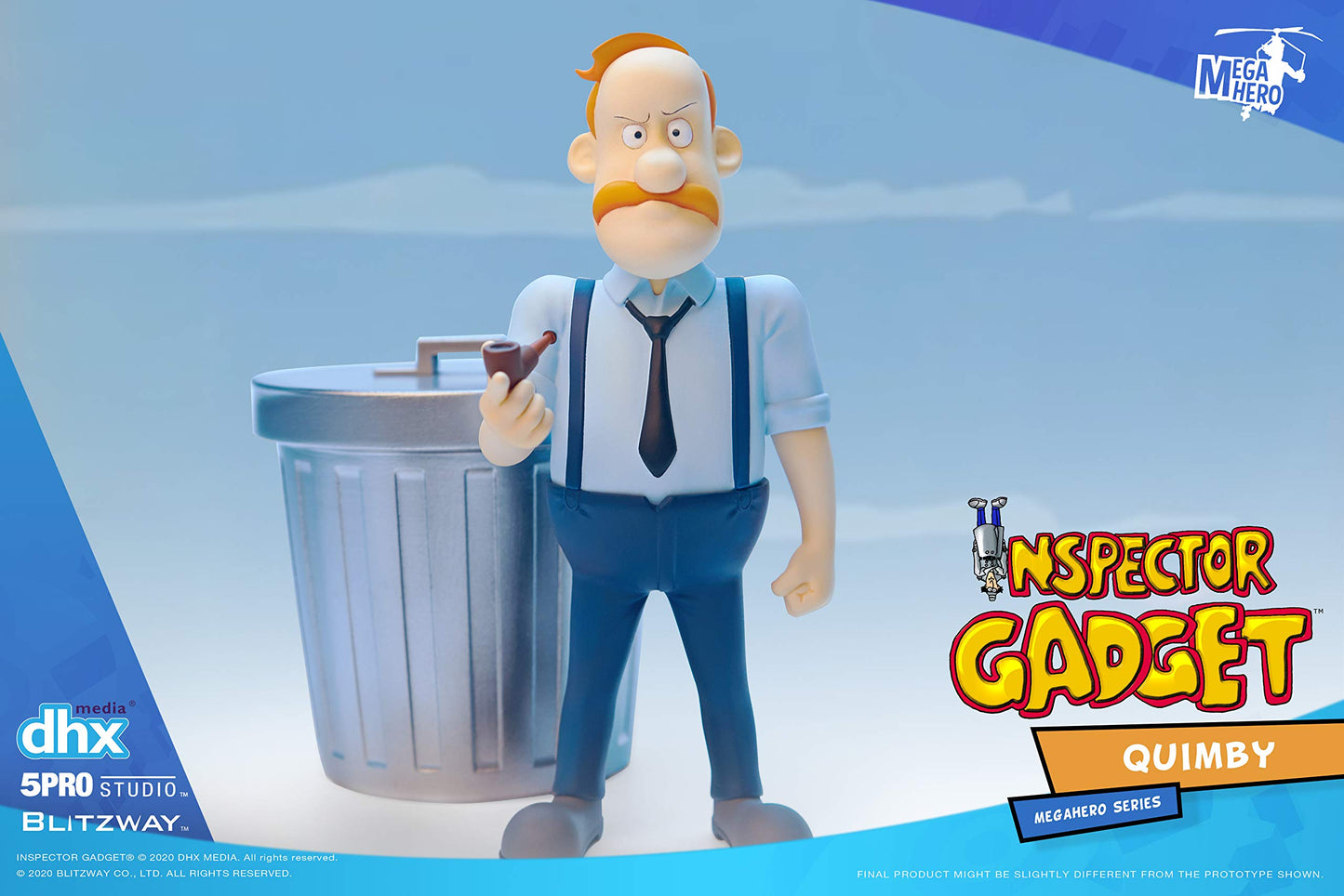 Blitzway - Inspector Gadget - Quimby, 5Pro Studio Megahero Series , Aqua