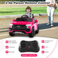 Costzon Ride On Car, 12V Licensed Chevrolet Tahoe Battery Powered Electric Vehicle W/ 2.4G Remote Control, High/Low Speed, Music