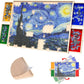 Rotatable 360-Degree Wheels Puzzle Board With Drawers And Cover 1500 Pieces Lightweight Portable Wooden Puzzle Table For Adults