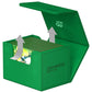 Ultimate Guard Sidewinder 100+, Deck Box For 100 Double-Sleeved Tcg Cards, Green, Magnetic Closure & Microfiber Inner Lining For Secure Storage