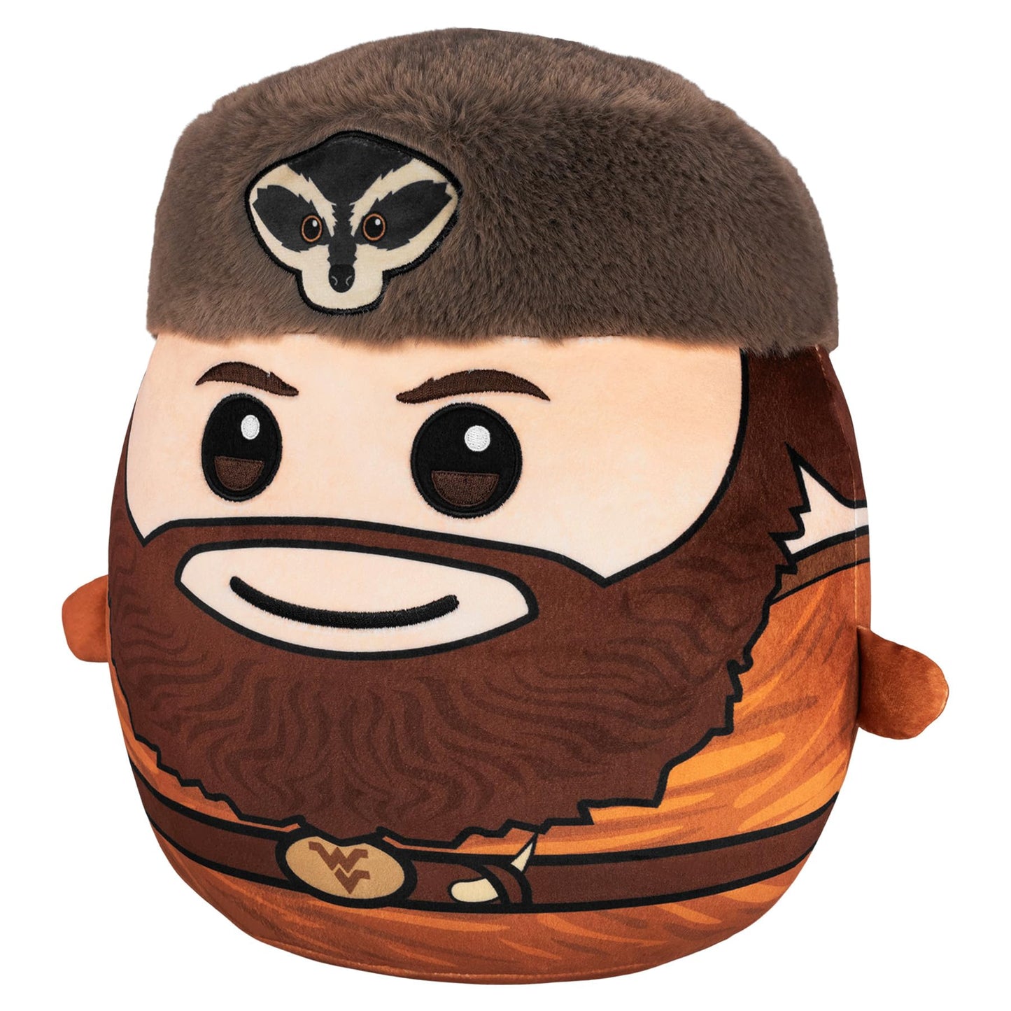 Sleep Squad West Virginia Mountaineers 12'' Mascot Kiri Cloud Plushie - Official Collegiate Plush
