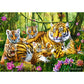 Trefl 500 Piece Jigsaw Puzzles  Family of Tigers