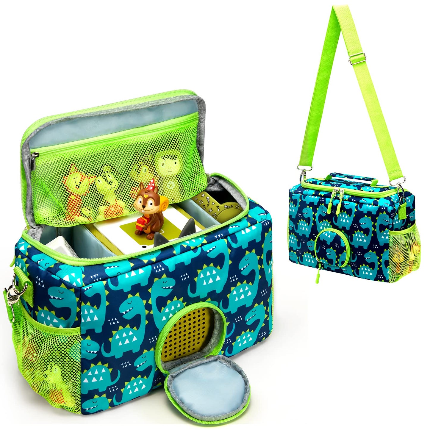 Maidmax Portable Carrying Case Compatible With Tonies Kids Audio Player Starter Set And Tonies Figures Characters, Carrying Box