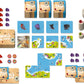 Lucky Duck Games Small Islands Board Game - Tile Placement Strategy for 1-4 Players, Ages 8+, Cardboard, Multicolor