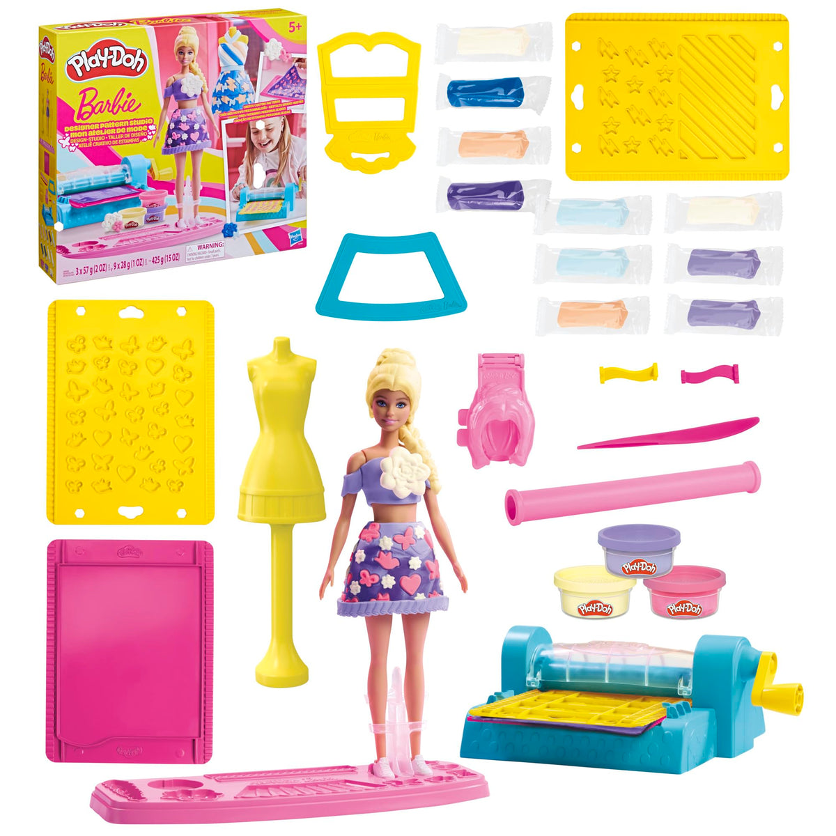 PlayDoh Barbie Designer Pattern Studio Playset