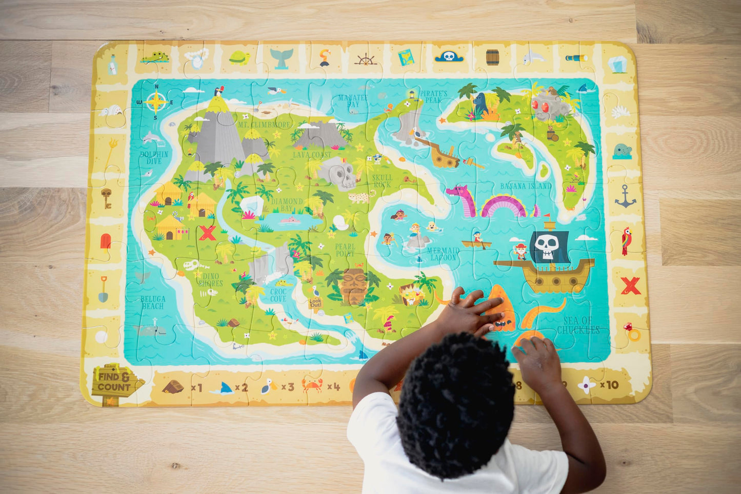 Chuckle & Roar Seek & Find Treasure Hunt Puzzle
