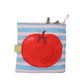 Manhattan Toy Mini-Apple Farm Soft Activity Crinkle Book For Baby & Toddler With Discovery Mirror And Textured Teether Multicolo