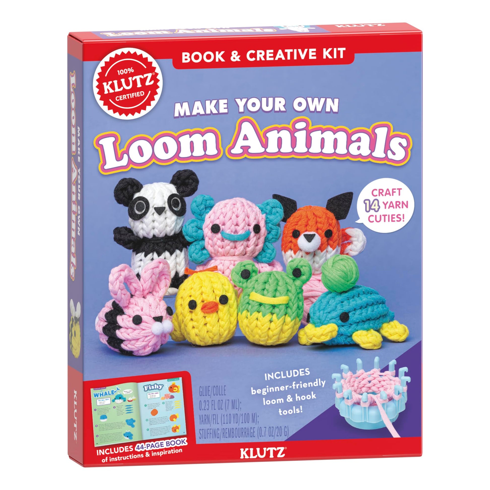 KLUTZ Make Your OWN Loom Animals