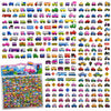 Funblast Vehicle Stickers For Kids  2 Sheets/550+ Colorful Car, Bike, Truck & Traffic Sign Puffy Stickers, 3D Puffy Sticker Set