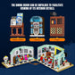 Lumibricks Interstellar-Diner Lighting-Building-Bricks City Set - 2188 Pcs Road UFO Drive-in Restaurant Modular Collection LED Light Space Car Restaurant Set for mature-themeds and Travelling Enthusiasts