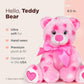 Bearington Beary Blue Without You 10-inch Valentines Day Teddy Bear Plush - Miss You Gifts for Women - Get Well Soon Bear - Stuffed Animal Toy