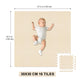 Hiwhy Puzzle Play Mat 16 Tiles With 32 Border Pieces, Interlocking Stitching Mat With Border For Living Room Playroom Gym, Beige