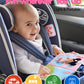 Leyadoll Interactive Sensory Soft Cloth Book, Educational Crinkle Quiet Activity Busy Book For Babies,Toddler Travel Toy Gift Fo