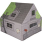 Pacific Play Tents 69790 Kids Tree House Hide-Away Wood Pole Frame Playhouse, 43'' X 43'' X 45'', Green